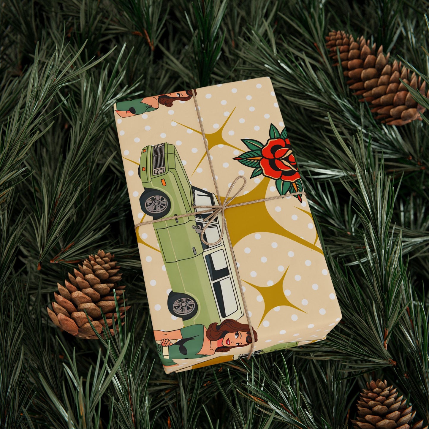 Cruise Tan Gift Wrap