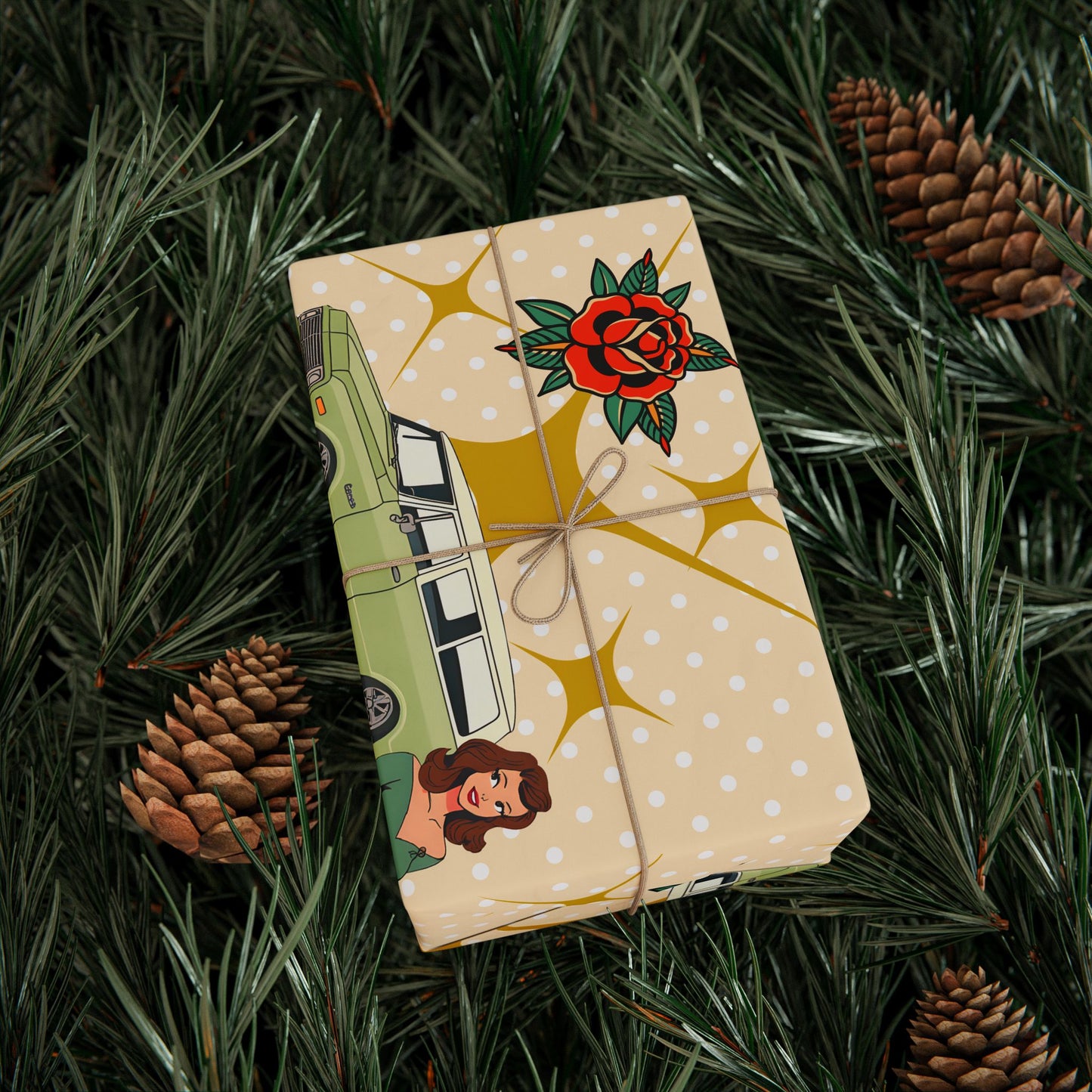 Cruise Tan Gift Wrap