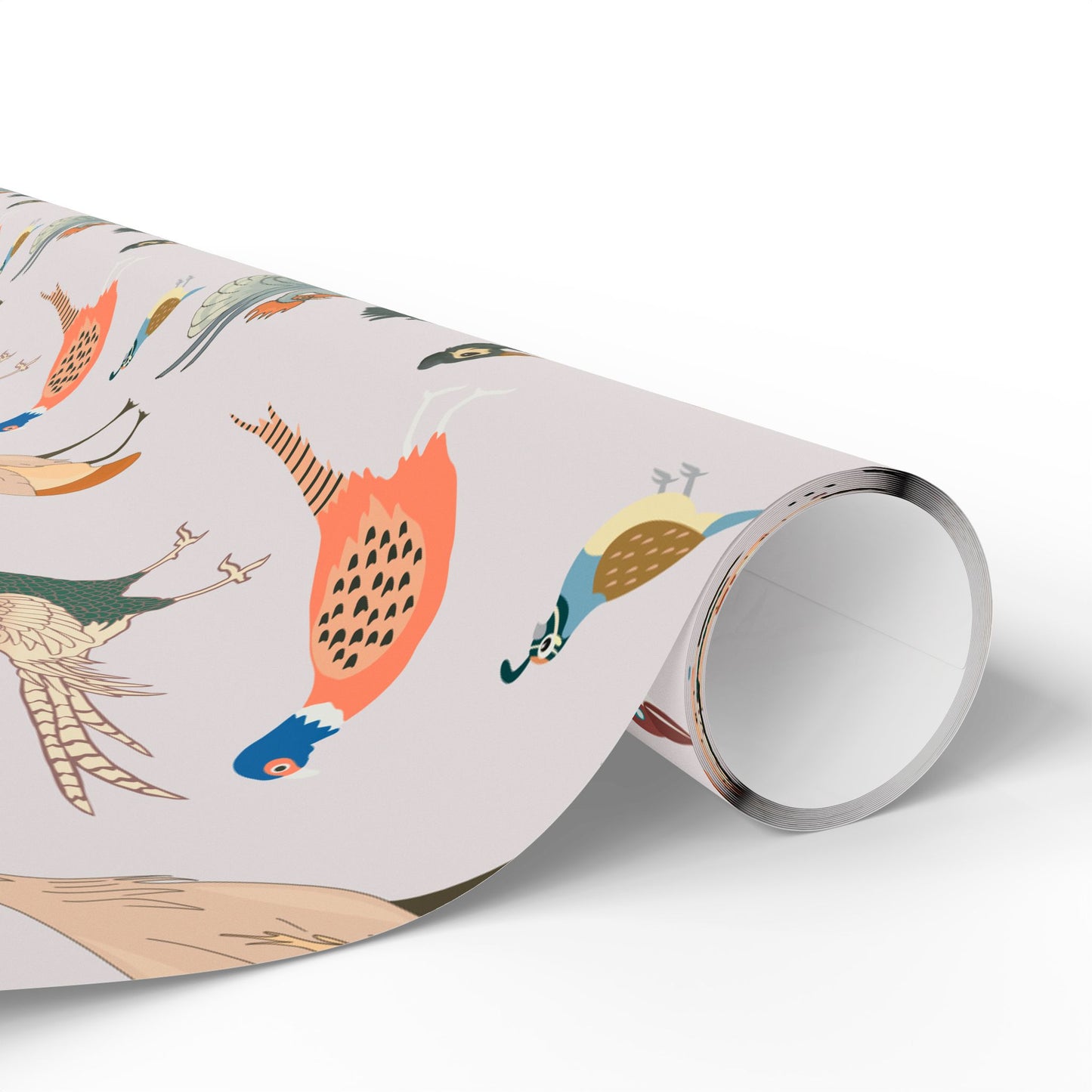Modern Toile Birds Vintage Gift Wrap