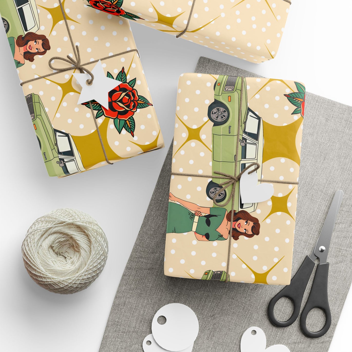 Cruise Tan Gift Wrap