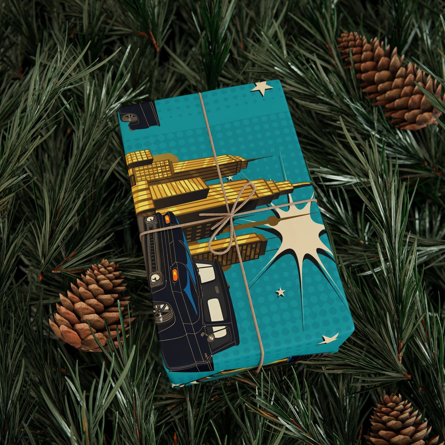 Low Rider Truck Gift Wrap