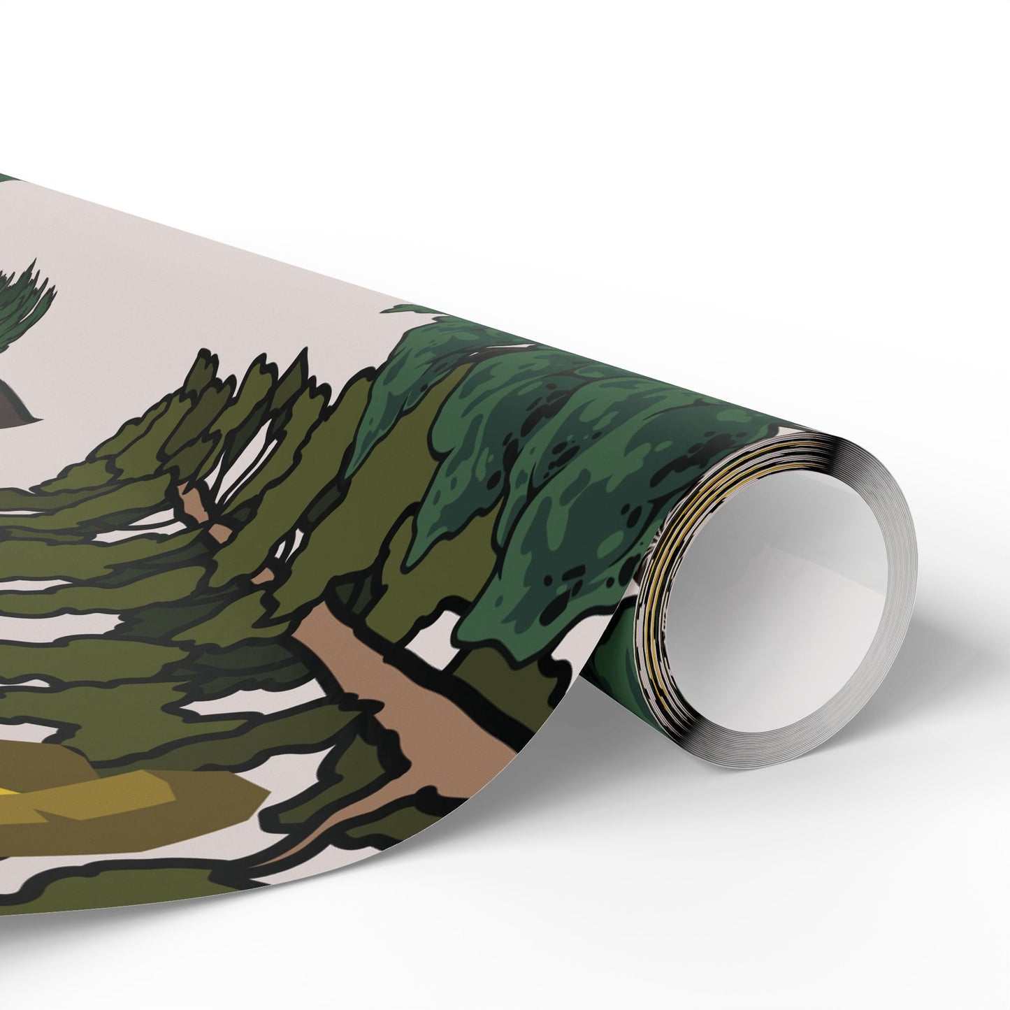 Yeti In The Trees Gift Wrap GIANT