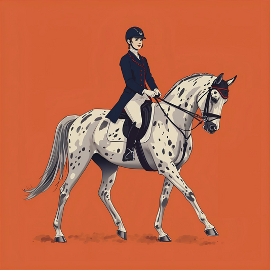 Dressage Gift Wrap Sienna