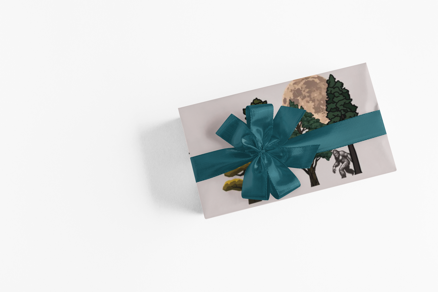 Yeti In The Trees Gift Wrap GIANT