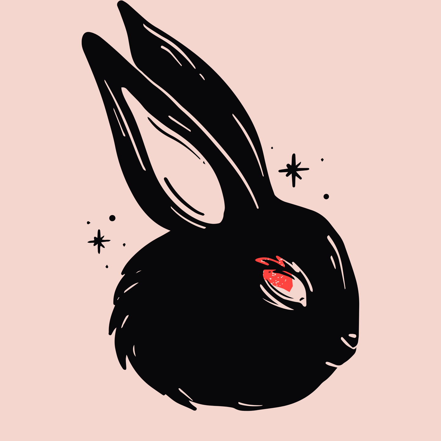 My Bunny Valentine Giftwrap in Bubblegum