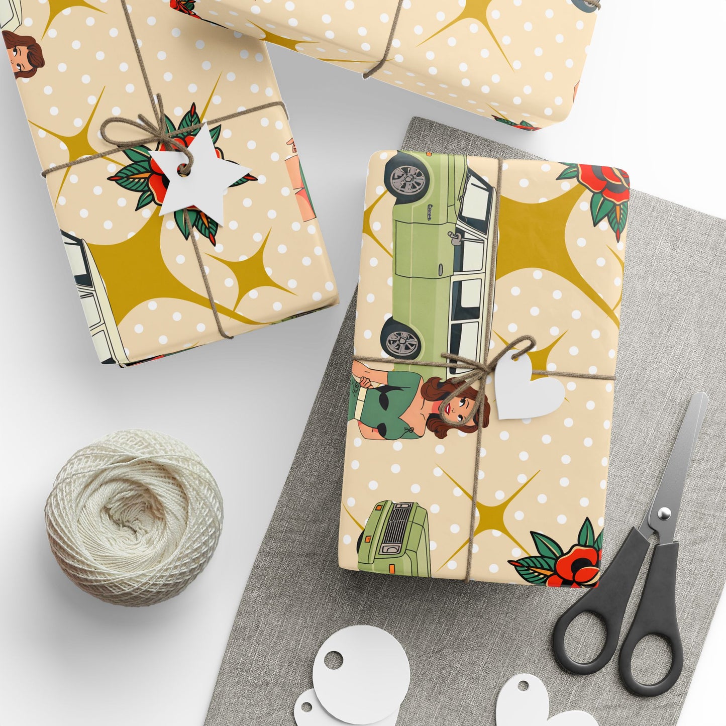 Cruise Tan Gift Wrap