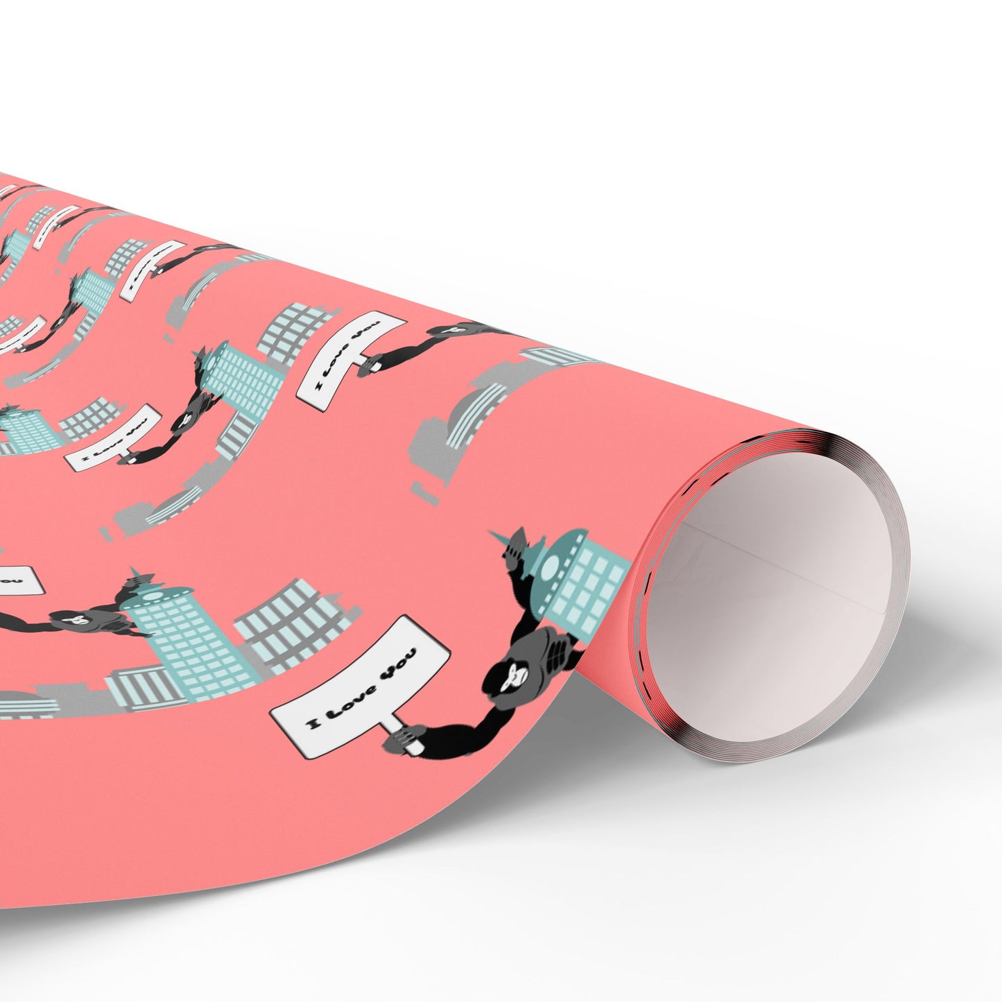 Godzilla Valentine's Day Gift Wrap