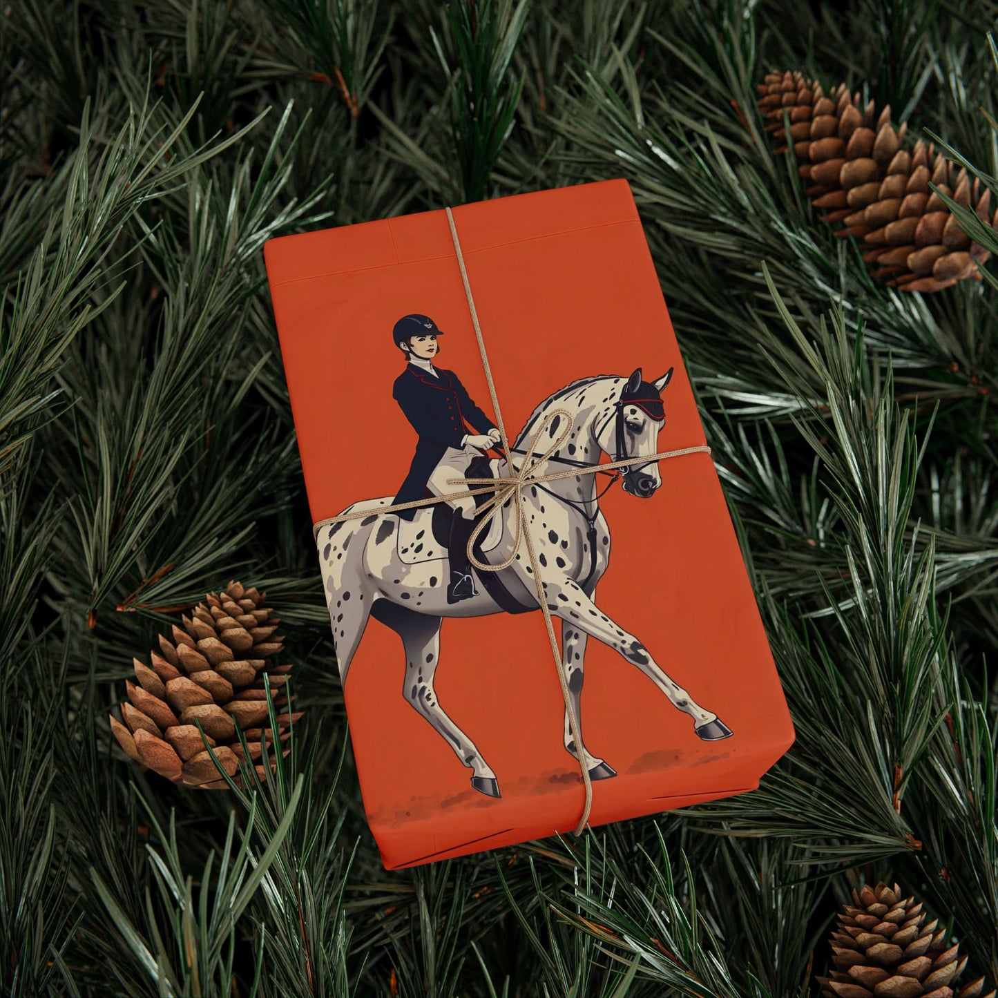 Dressage Gift Wrap Sienna