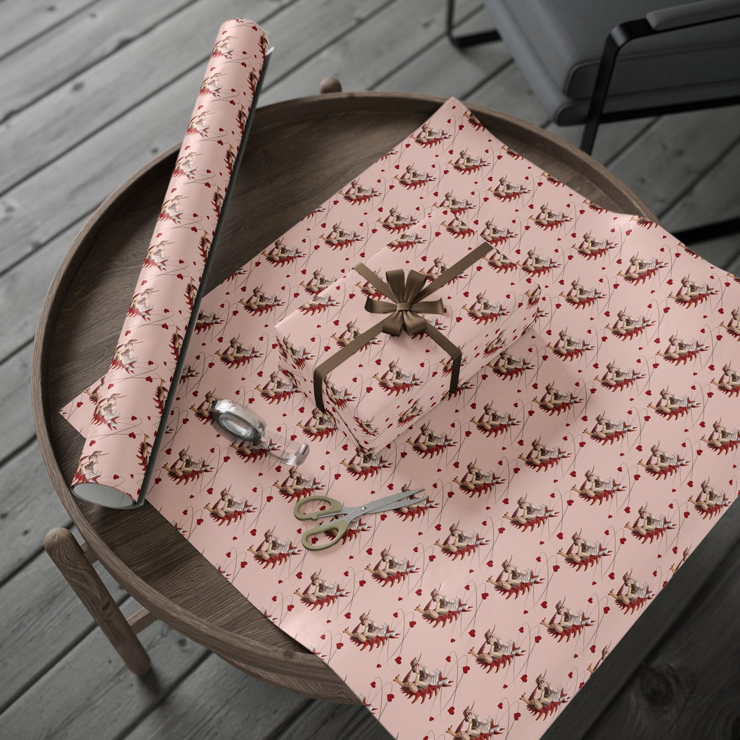 Kaiju Valentine's Day Gift Wrap